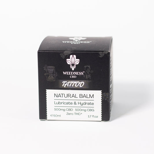 BÁLSAMO NATURAL PARA TATUAJES CON 500MG CBD Y 500MG CBG 50ML